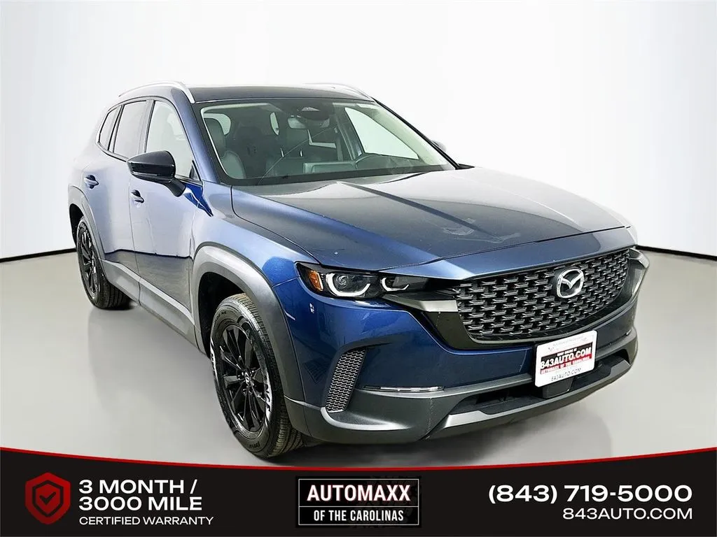 Blue 2025 Mazda CX-50 2.5 S Premium Package for sale in Summerville, SC