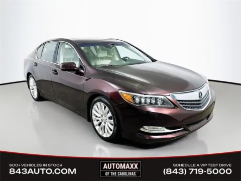 Red 2014 Acura RLX for sale in Summerville, SC