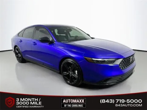Blue 2024 Honda Accord Hybrid Sport-L for sale in Summerville, SC