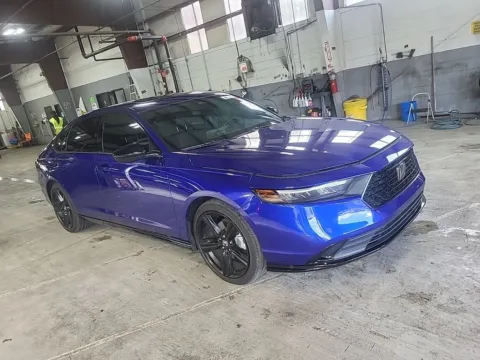 Blue 2024 Honda Accord Hybrid Sport-L for sale in Summerville, SC