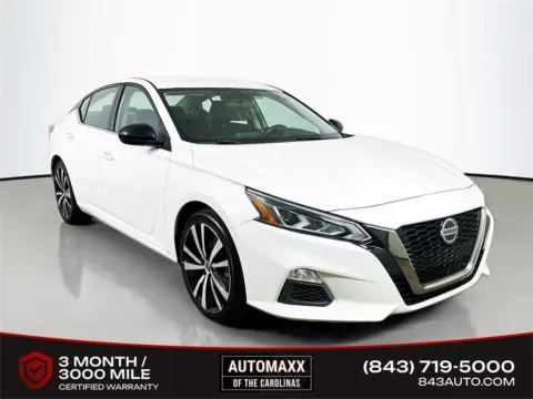 White 2019 Nissan Altima 2.5 SR for sale in Summerville, SC