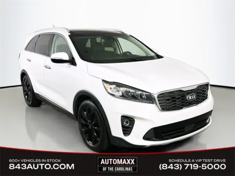 White 2020 Kia Sorento EX for sale in Summerville, SC