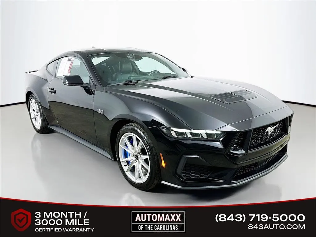Black 2024 Ford Mustang GT Premium for sale in Summerville, SC