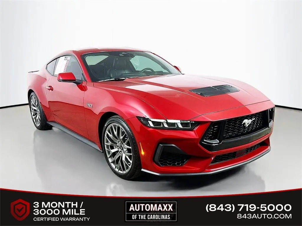 Red 2024 Ford Mustang GT Premium for sale in Summerville, SC
