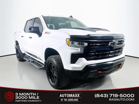 White 2022 Chevrolet Silverado 1500 LT Trail Boss for sale in Summerville, SC