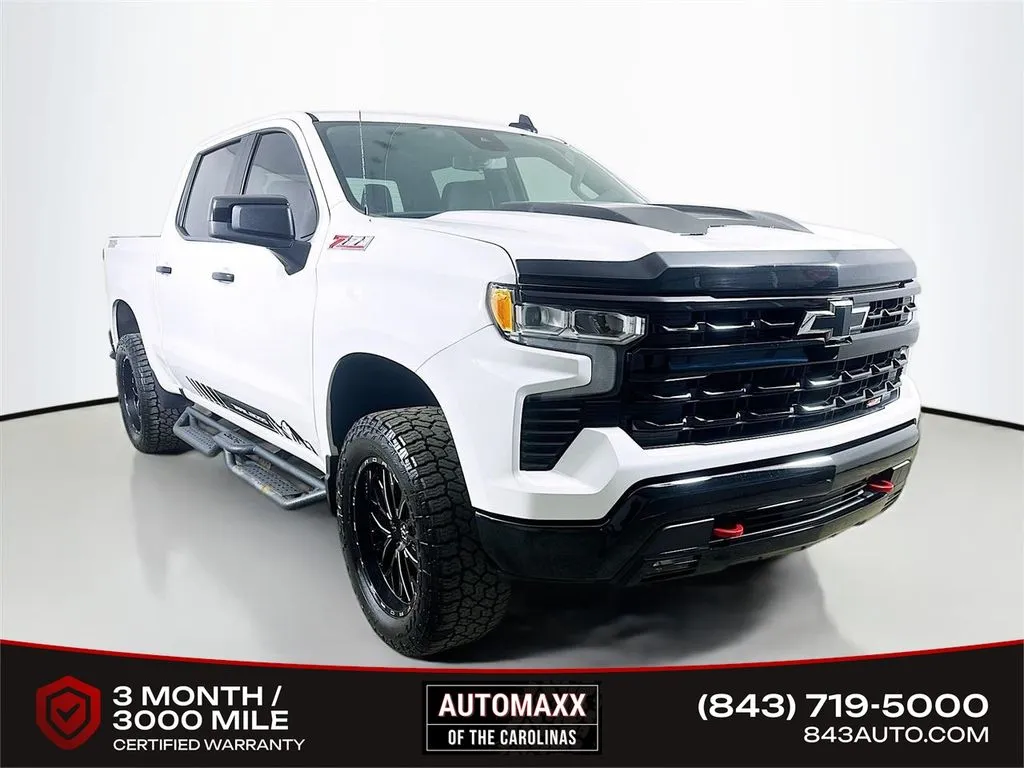 White 2022 Chevrolet Silverado 1500 LT Trail Boss for sale in Summerville, SC