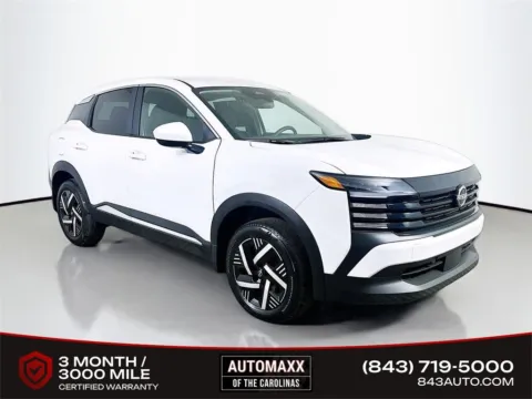 White 2025 Nissan Kicks SV for sale in Summerville, SC