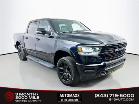 Black 2021 Ram 1500 Laramie for sale in Summerville, SC