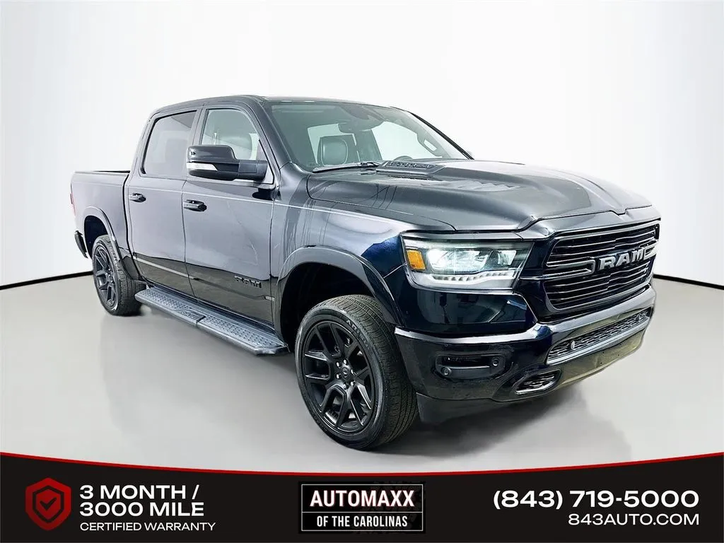 Black 2021 Ram 1500 Laramie for sale in Summerville, SC