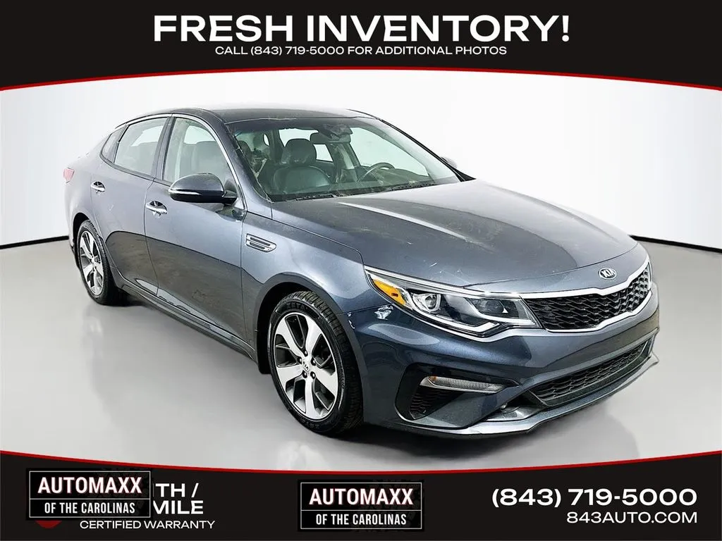 Gray 2020 Kia Optima S for sale in Summerville, SC