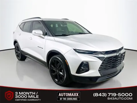Silver 2020 Chevrolet Blazer RS for sale in Summerville, SC
