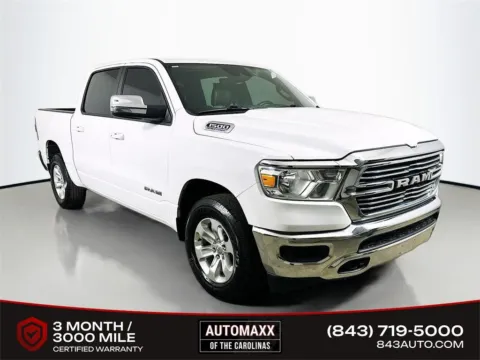White 2024 Ram 1500 Laramie for sale in Summerville, SC
