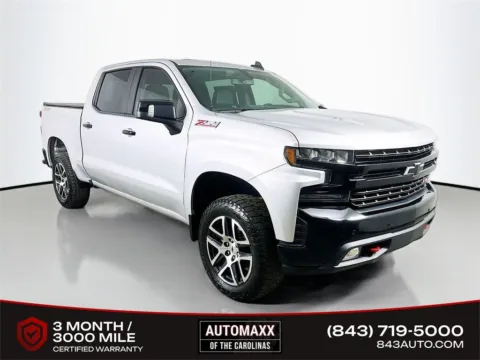 Silver 2020 Chevrolet Silverado 1500 LT Trail Boss for sale in Summerville, SC