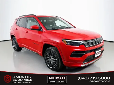 Red 2022 Jeep Compass High Altitude for sale in Summerville, SC
