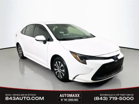 White 2022 Toyota Corolla Hybrid LE for sale in Summerville, SC