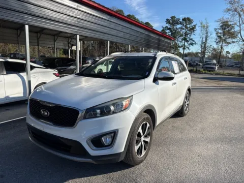 White 2017 Kia Sorento EX for sale in Summerville, SC