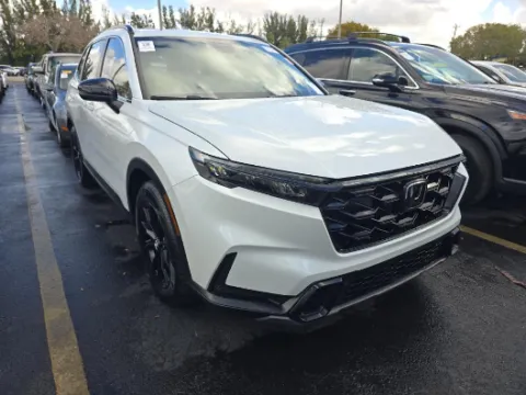 White 2023 Honda CR-V Hybrid Sport for sale in Summerville, SC