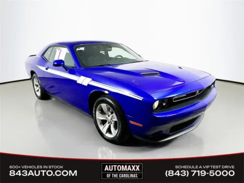 Blue 2018 Dodge Challenger SXT for sale in Summerville, SC