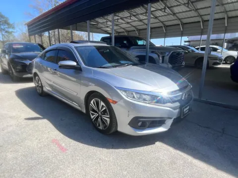 Silver 2016 Honda Civic EX-T for sale in Summerville, SC