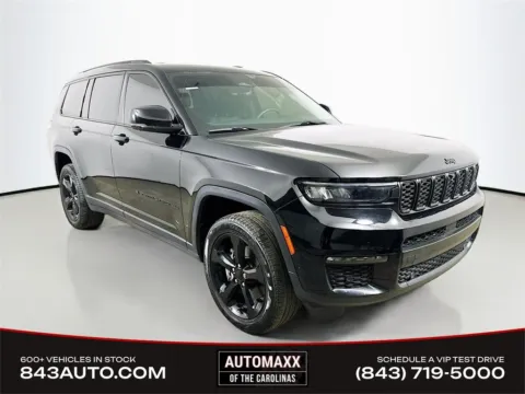 Black 2023 Jeep Grand Cherokee L Limited for sale in Summerville, SC