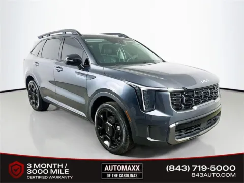 Gray 2024 Kia Sorento X-Line EX for sale in Summerville, SC