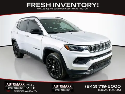 Silver 2024 Jeep Compass Latitude Lux for sale in Summerville, SC