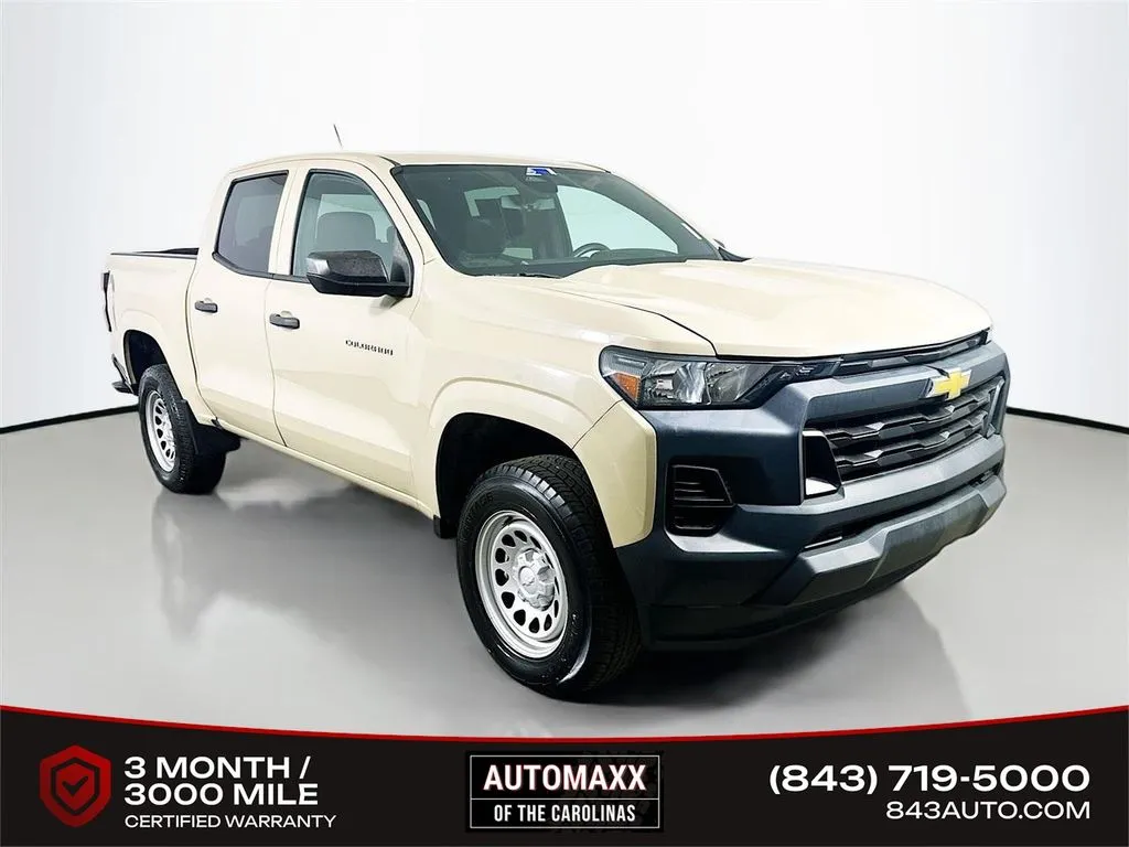 Beige 2023 Chevrolet Colorado Work Truck for sale in Summerville, SC