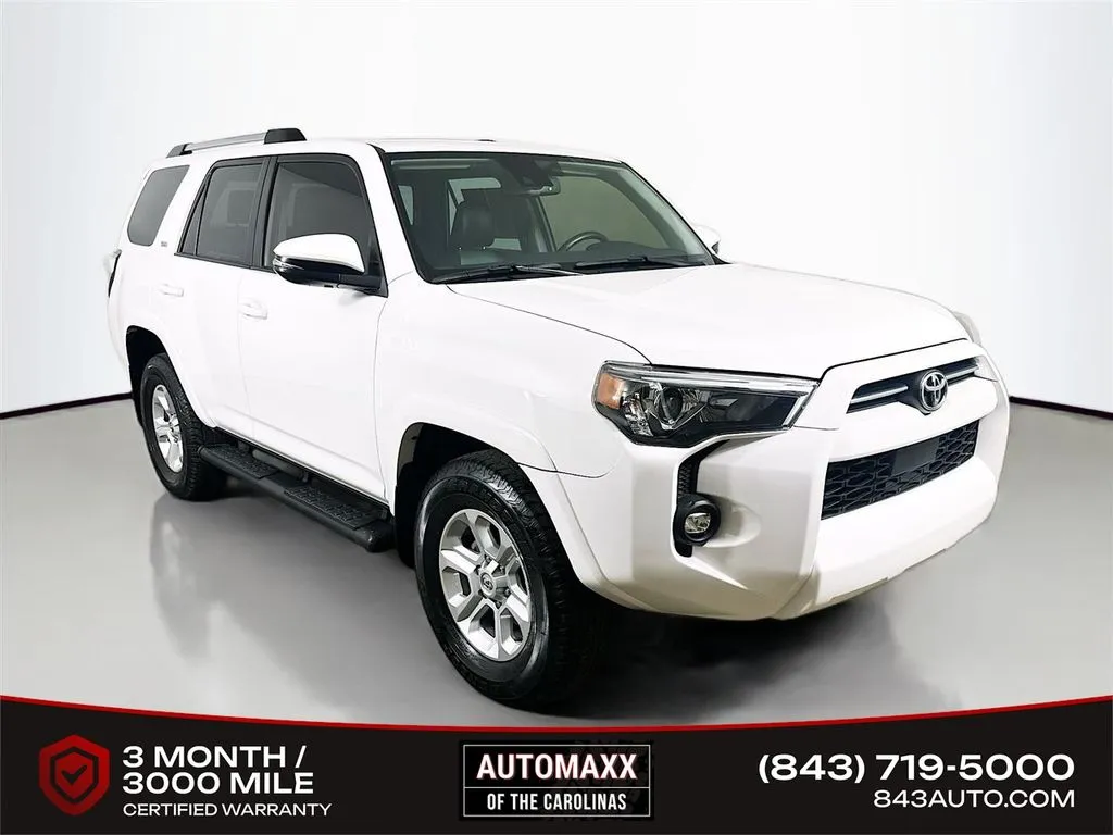 White 2023 Toyota 4Runner SR5 Premium for sale in Summerville, SC