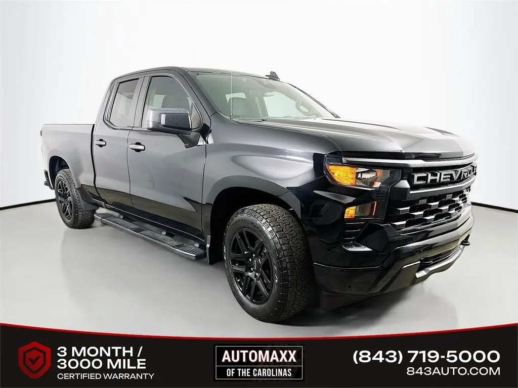 Black 2023 Chevrolet Silverado 1500 Custom for sale in Summerville, SC