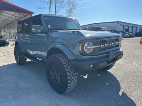 Blue 2021 Ford Bronco Outer Banks for sale in Summerville, SC