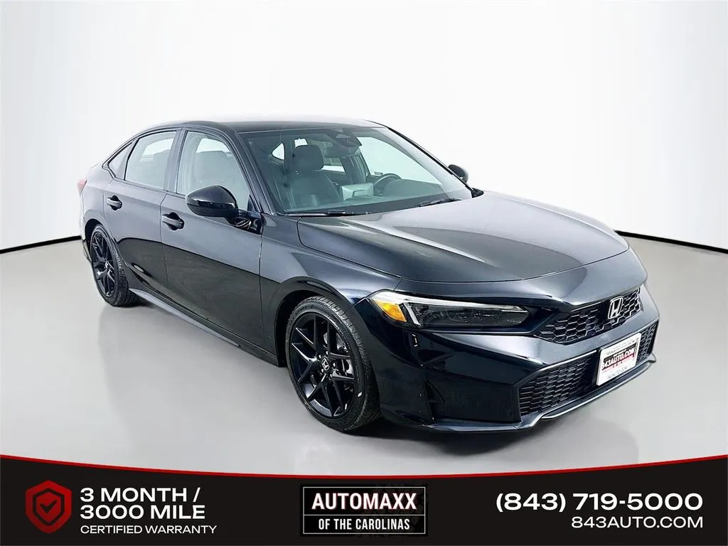 Black 2025 Honda Civic Sport for sale in Summerville, SC