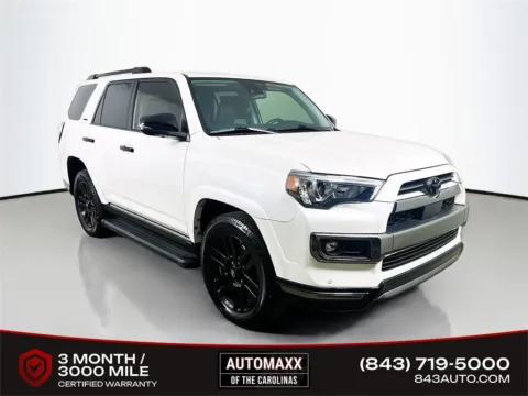 White 2021 Toyota 4Runner Nightshade for sale in Summerville, SC