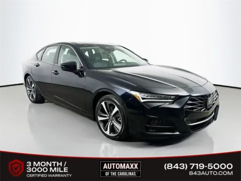 Black 2025 Acura TLX Technology Package for sale in Summerville, SC