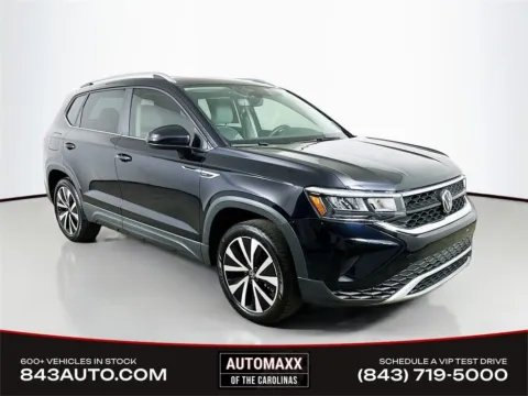 Black 2024 Volkswagen Taos 1.5T SE for sale in Summerville, SC