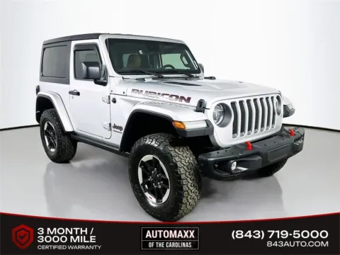 Silver 2022 Jeep Wrangler Rubicon for sale in Summerville, SC