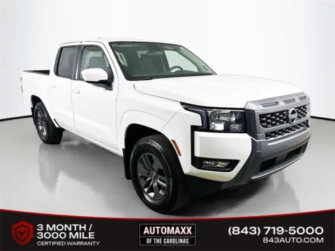 White 2025 Nissan Frontier SV for sale in Summerville, SC