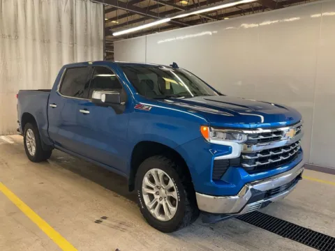 Blue 2023 Chevrolet Silverado 1500 LTZ for sale in Summerville, SC