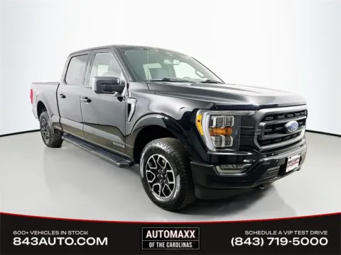 Black 2022 Ford F-150 XLT for sale in Summerville, SC