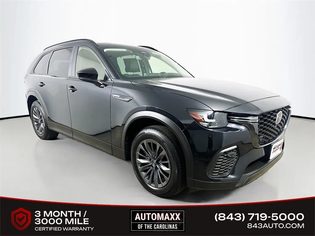 Black 2025 Mazda CX-70 3.3 Turbo Preferred for sale in Summerville, SC