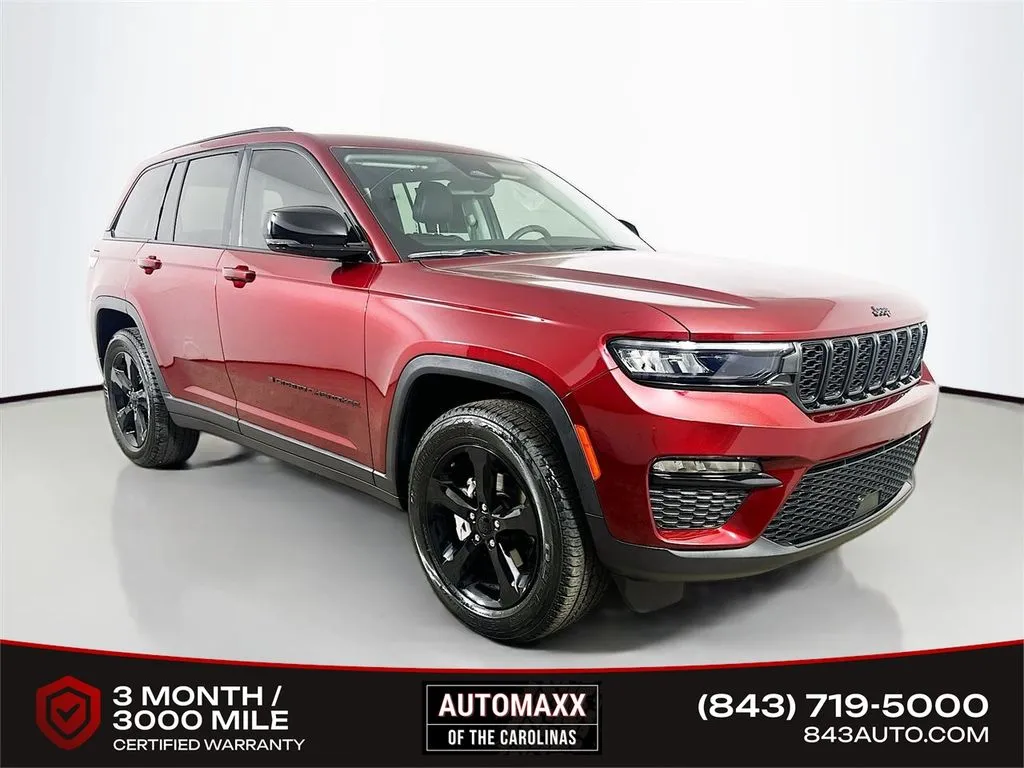 Red 2023 Jeep Grand Cherokee Limited for sale in Summerville, SC