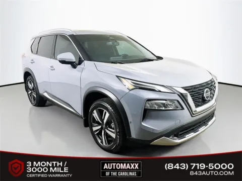 Gray 2021 Nissan Rogue Platinum for sale in Summerville, SC