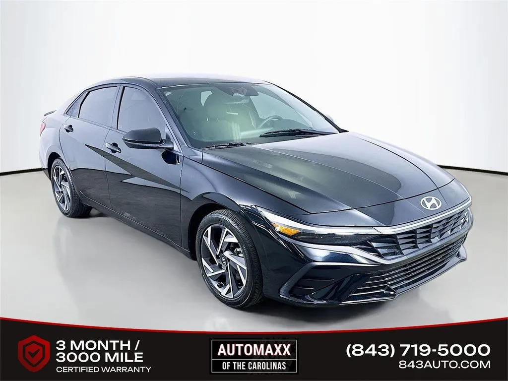 Black 2025 Hyundai Elantra SEL Sport for sale in Summerville, SC