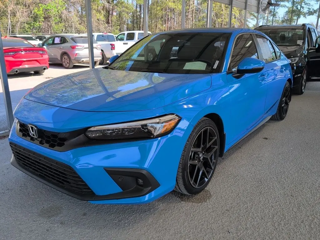 Blue 2023 Honda Civic Sport Touring for sale in Summerville, SC