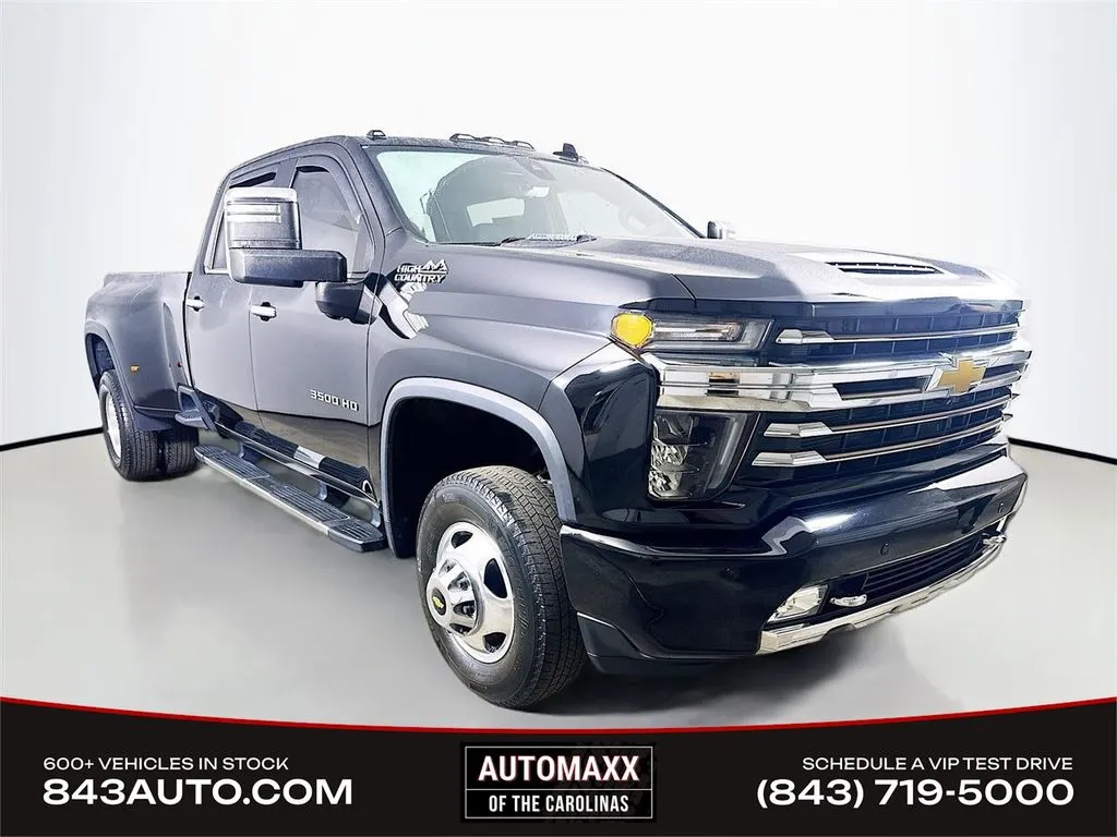 Black 2022 Chevrolet Silverado 3500HD High Country for sale in Summerville, SC