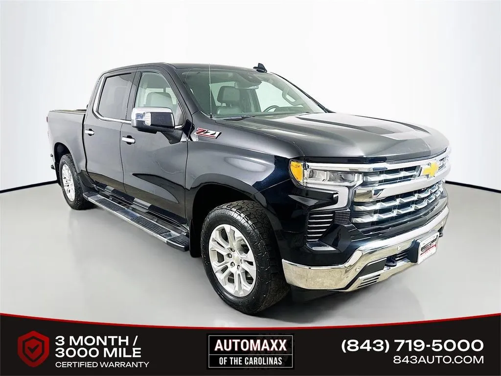 Black 2024 Chevrolet Silverado 1500 LTZ for sale in Summerville, SC