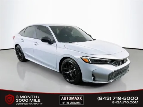 Silver 2025 Honda Civic Sport for sale in Summerville, SC
