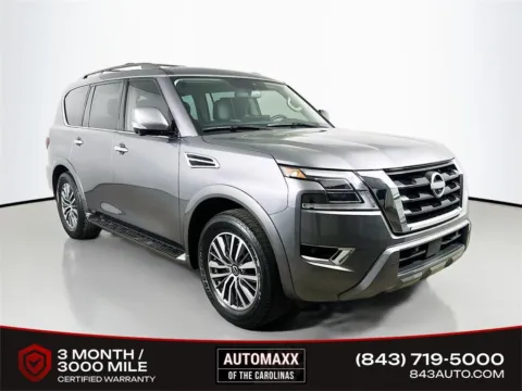 Gray 2023 Nissan Armada SL for sale in Summerville, SC