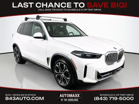 White 2024 BMW X5 xDrive40i for sale in Summerville, SC