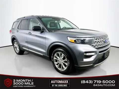 Gray 2022 Ford Explorer Limited for sale in Summerville, SC
