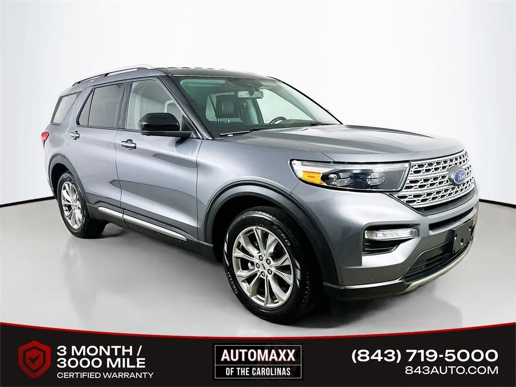Gray 2022 Ford Explorer Limited for sale in Summerville, SC